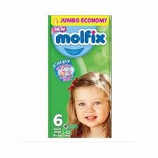 MOLFIX BABY DIAPER 6 SIZE 42 PIECE INSIDE A PACK