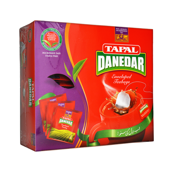 Tapal Danedar Enveloped Tea Bags (Pack of 100)