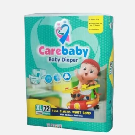 CAREBABY BABY DIAPER XXL SIZE 72PIECE IN PACK