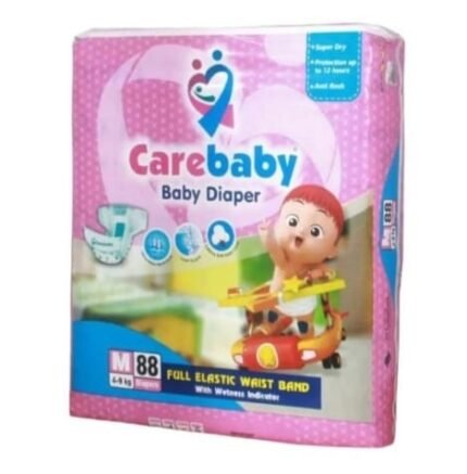 CAREBABY BABY DIAPER MEDIUM SIZE 88 PIECE IN PACK