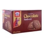 CHOCOLATE SANDWICH HALF ROLL BISCUIT 8 PIECE BOX