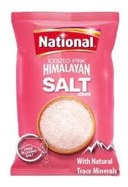 NATIONAL HIMALAYAN PINK SALT 800GRAM