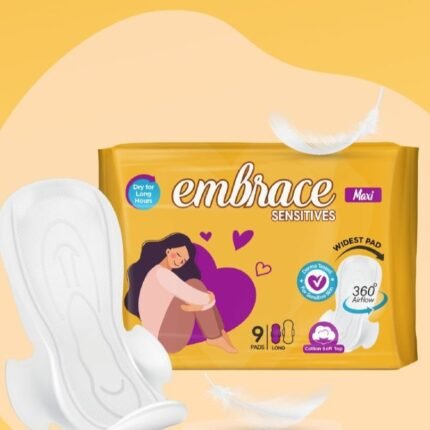 EMBRANCE SENSITIVES MAXI 9PADS IN PACK