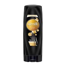 SUNSILK BLACK SHINE CONDITIONER 185ML