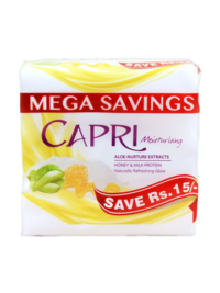 CAPRI MOISTURISING ALOE NUTURE SOAP 3 IN 1 PACK