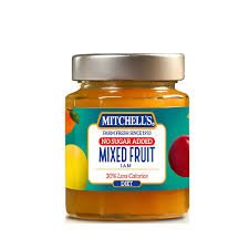 MITCHELLS MIXED FRUIT JAM 200GRAM