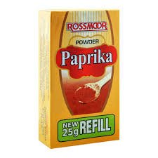 ROSSMORR PAPRIKA POWDERED 25GRAM