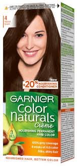 GARNIER HAIR COLOUR NUMBER 4 NATURAL BROWN