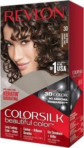 REVLON HAIR COLOUR NUMBER 30 DARK BROWN