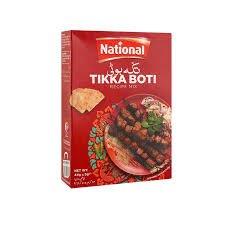 NATIONAL TIKKA BOTI MASALA SINGLE PACK BOX