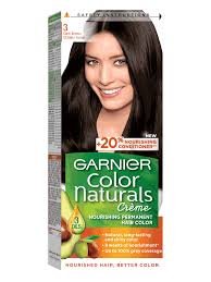 GARNIER HAIR COLOUR NUMBER 3 DARK BROWN