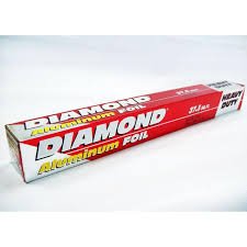 DIAMOND ALUMINUM FOIL SHEET 37.5 SQ.FT