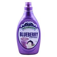 SALMAN BLUEBERRY TOPPING SYRUP 625GRAM