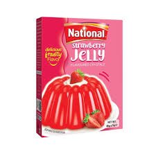 NATIONAL STARWBERY JELLY 80GRAM