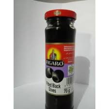 FIGARO SLICED BLACK OLIVES 130GRAM