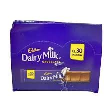 DAIRY MILK CHOCOLATE 30RS 20GRAM BOX