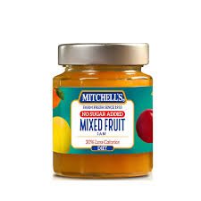 MITCHELLS MIXED FRUIT JAM 220GRAM