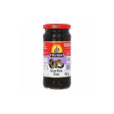 FIGARO SLICED BLACK OLIVES 230GRAM