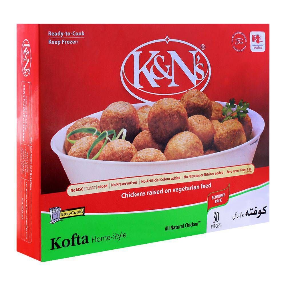 K&NS KOFTA HOME STYLE 850GRAM 30PICE BOX