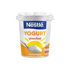 NESTLE YOGURT UNSWEETED BOX 420GRAM