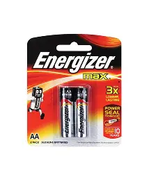 ENERGIZER CELL AA SIZE PACK OF 2PCS