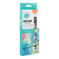 KEEP WATER PAINT COLOUR TUBE 12X6ML SET