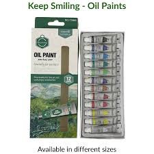ACRYLIC OIL PAINT COLORS 12X6ML SET