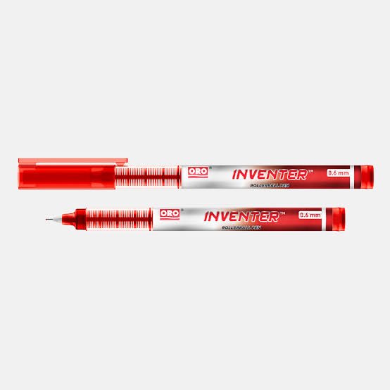 ORO INVENTOR ROLLER POINTER RED PACK 2PCS