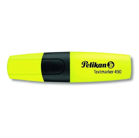 YELLOW TEXT MARKER HIGHLITHER 1PCS PACK